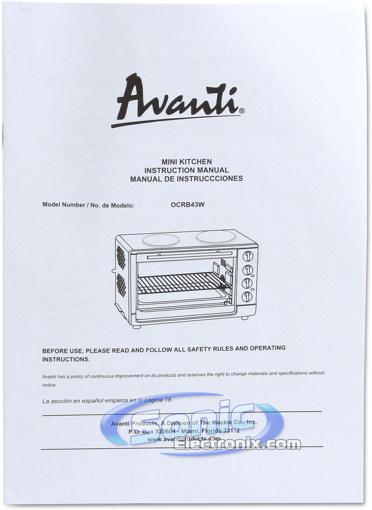 Avanti OCRB43W (White) Image 9