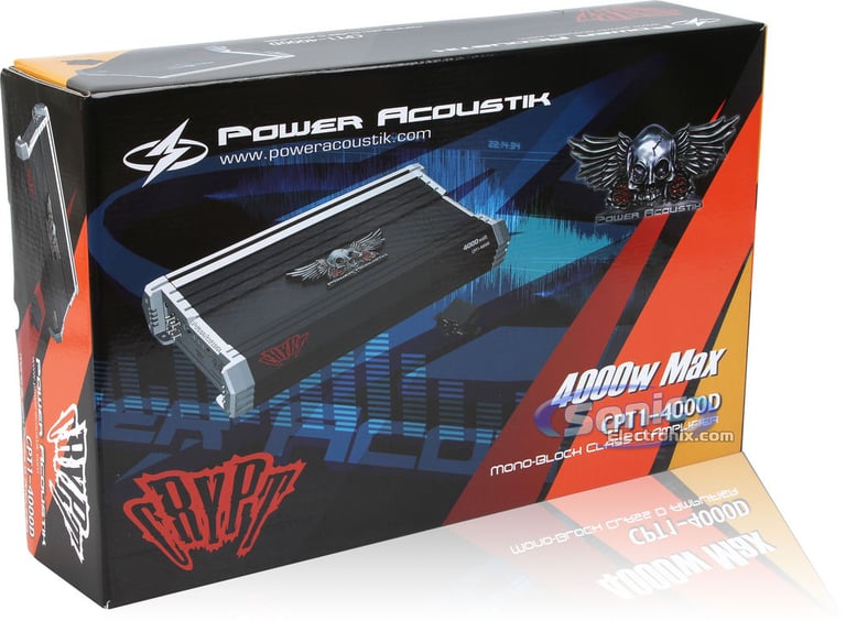 Power Acoustik CPT1-4000D Image 9