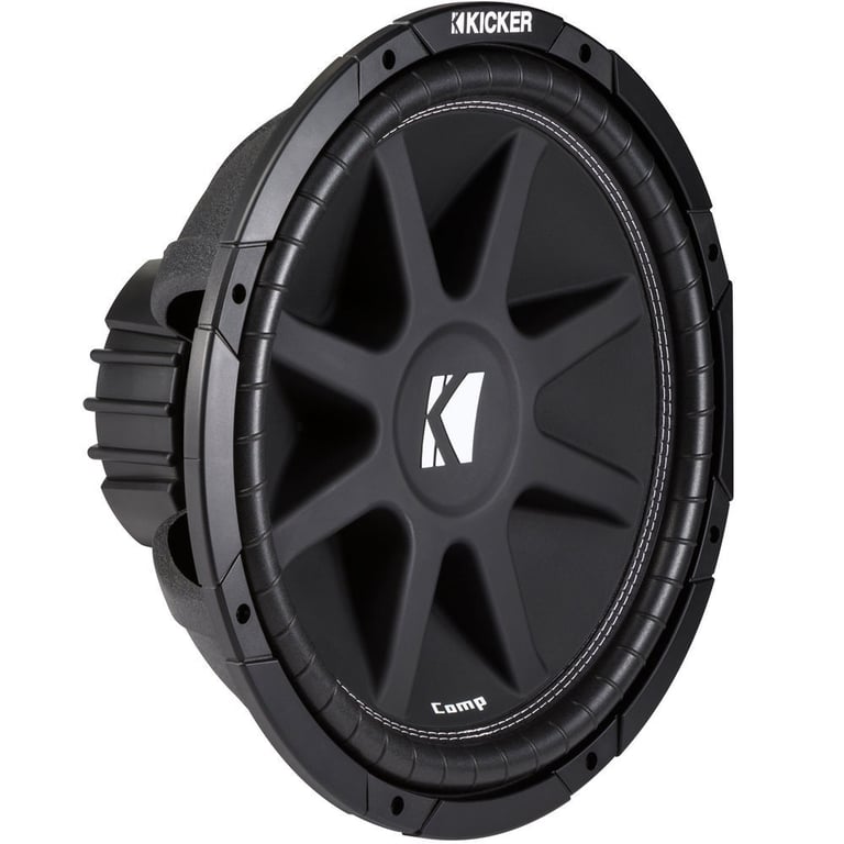 KICKER 43C104 Comp 10" 300 Watt Subwoofer + JBL Amplifier + Amp Kit + Sealed Box Image 18