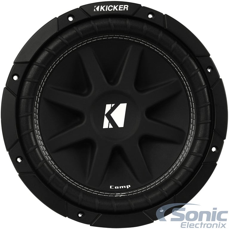 KICKER 43C104 Comp 10" 300 Watt Subwoofer + JBL Amplifier + Amp Kit + Sealed Box Image 21