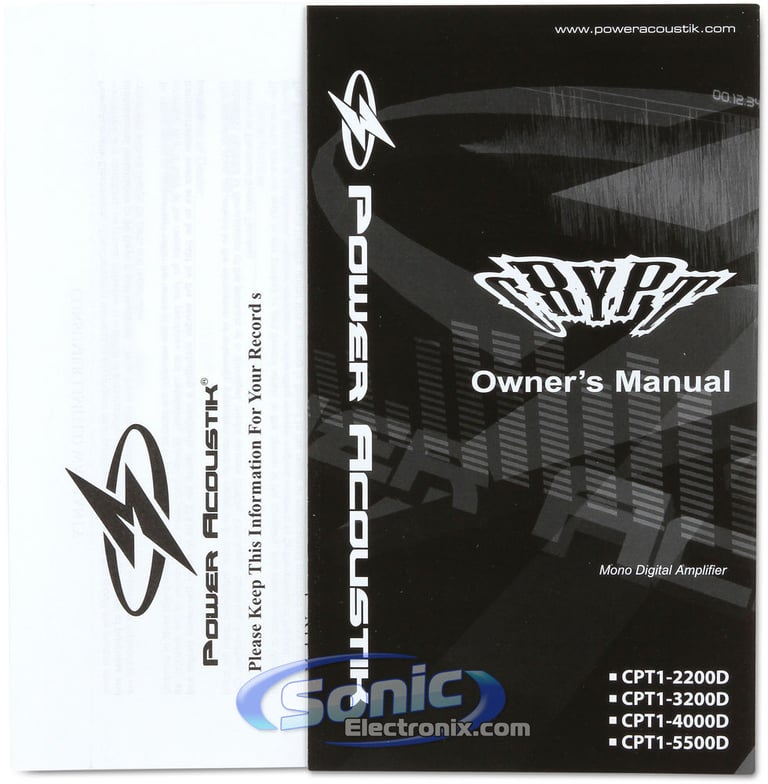 Power Acoustik CPT1-4000D Image 8
