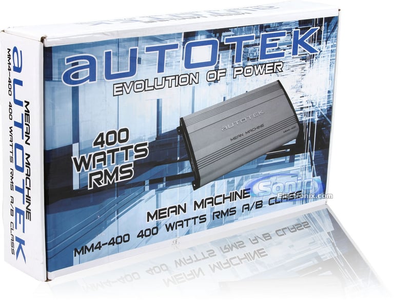 Autotek MM4-400 R/B Image 6