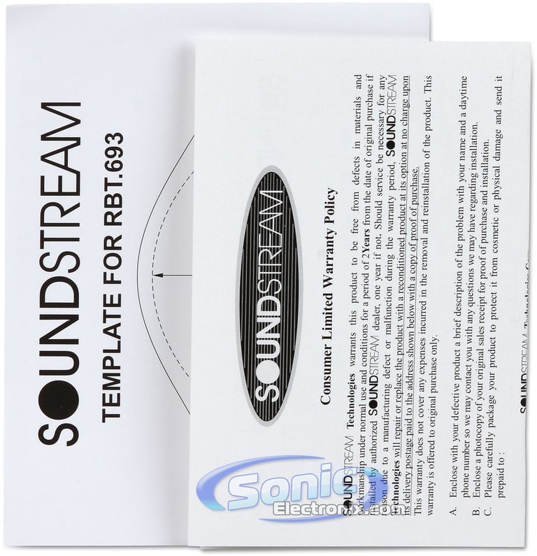 Soundstream RBT.693 Image 9