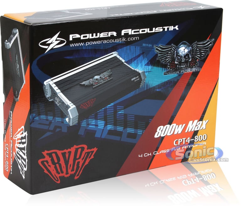 Power Acoustik CPT4-800 Image 6