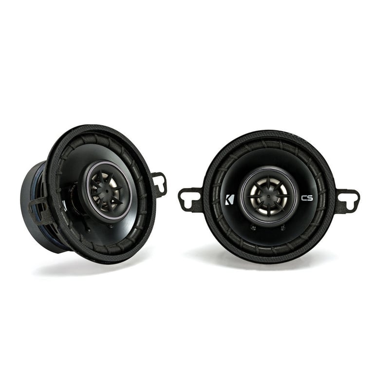 Kicker CS 3.5" Front Door Speaker Replacement Kit For 2005-2013 Chevy Corvette Image 6