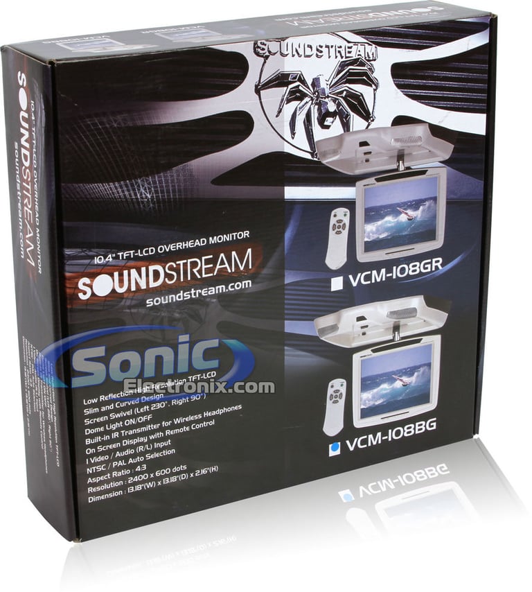Soundstream VCM-108GR (Gray) Image 8