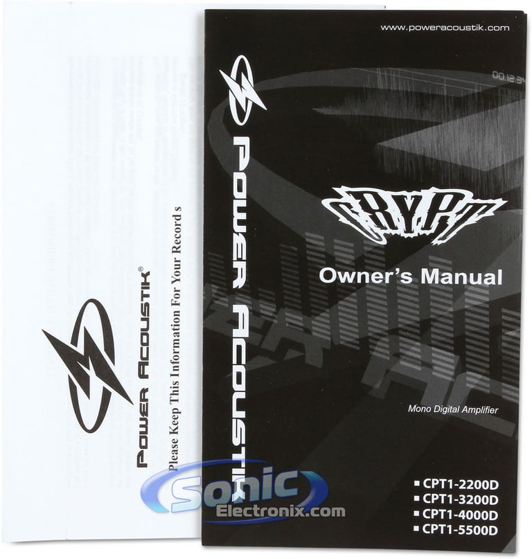 Power Acoustik CPT1-3200D Image 8
