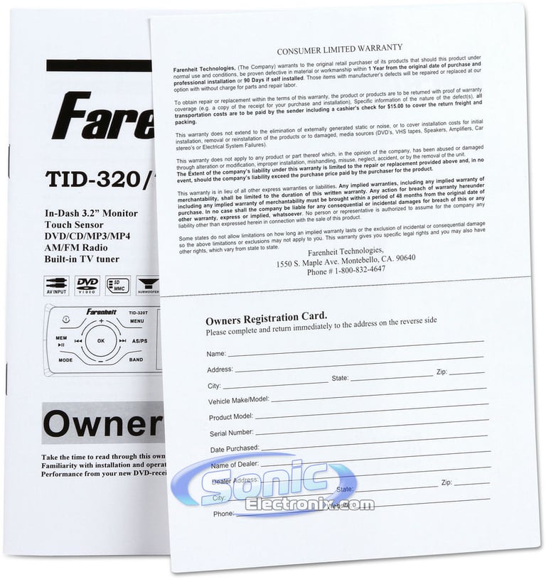 Farenheit TID-320 Image 10