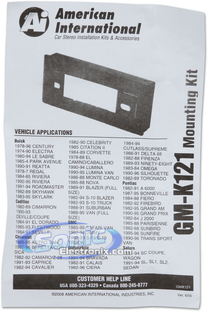 American International GM-K121 Image 2