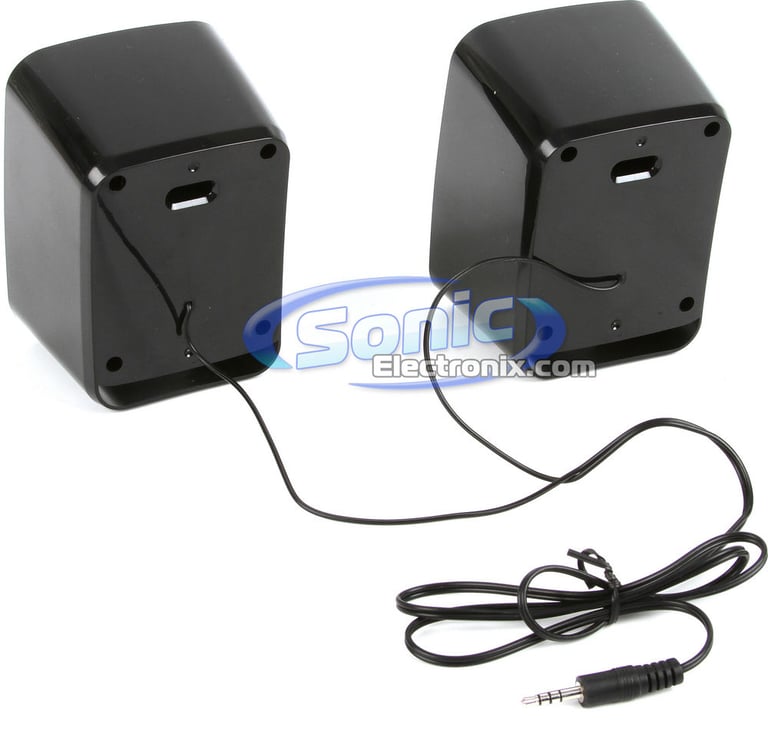 Coby CSMP67 (CS-MP67) 50-Watt High Performance 2.1 MP3 Speakers Image 3