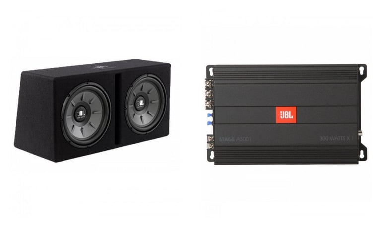 JBL STAGE 1220B + JBL Stage A3001 6000 Watt Bass Package Image 1