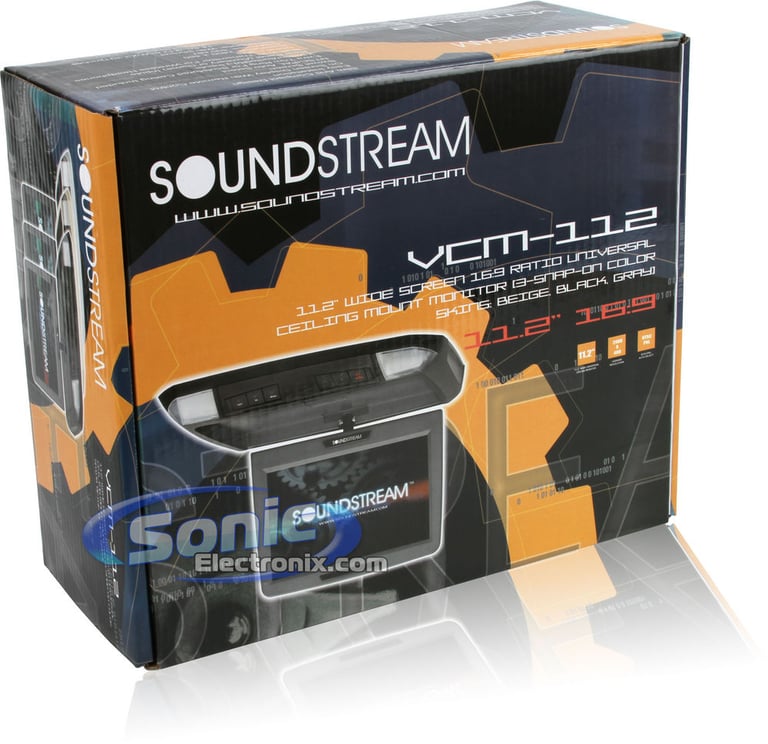 Soundstream VCM-112 (Black/Gray/Beige Skins Included) Image 11