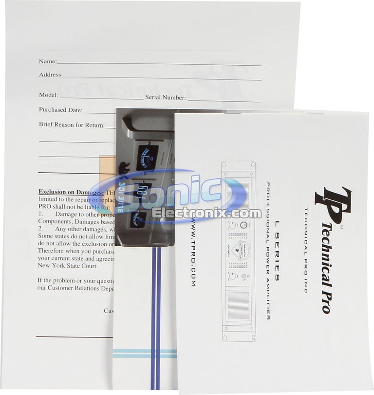 Technical Pro LZ-1100 Image 8