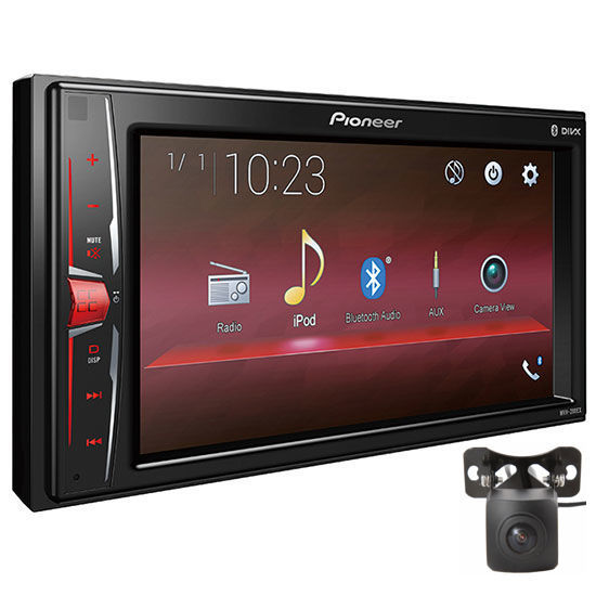 Pioneer MVH-210EX + Premium Universal Backup Camera Image 1