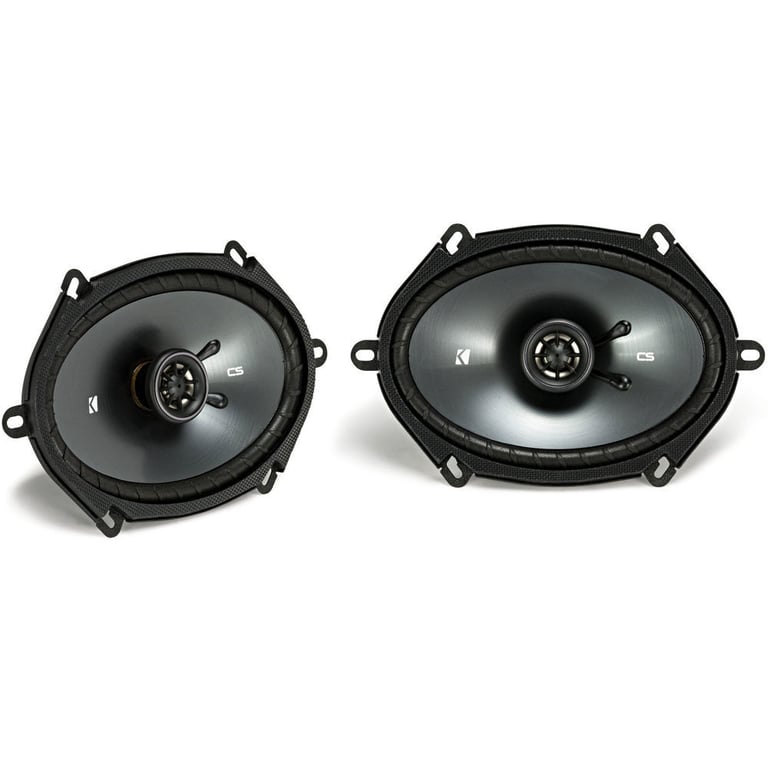 4) Kicker 43CSC684 CS68 6x8" 450w Car Audio Speakers+4-Channel Amplifier+Amp Kit Image 5