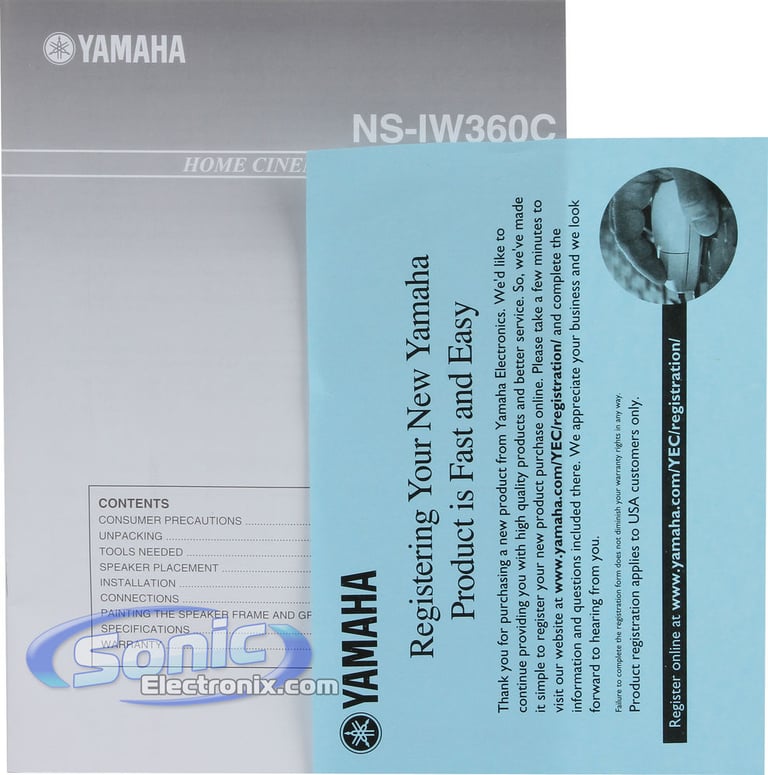 Yamaha NS-IW360C Image 8