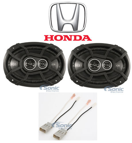 6x9" Kicker Factory Deck Or Panel Speaker Replacement For 1999-2000 Honda Civic Image 1
