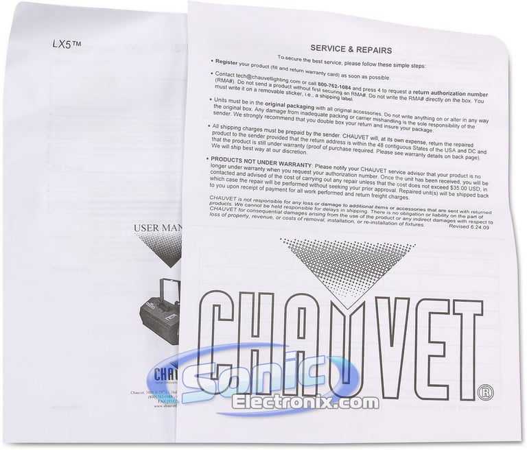 Chauvet LX5 Image 7