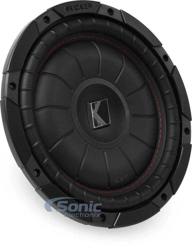 Kicker 43CVT102 COMPVT 10" 800w Sub + Mono Amplifier and Amp Wiring Kit Image 6