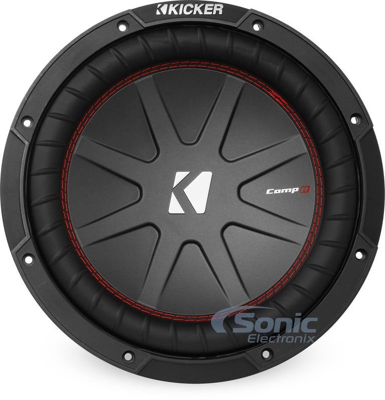 (2) Kicker 43CWR102 COMPR10 10" 1600 Watt Subwoofers+Mono Amplifier+Amp Kit Image 6