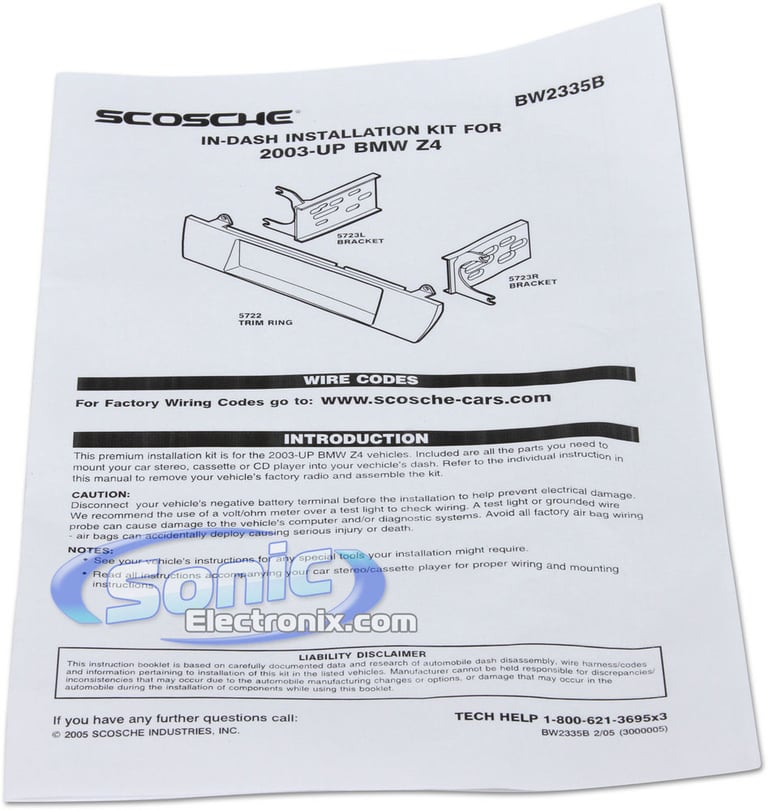 Scosche BW2335B / BW2335-OPEN BOX Image 2