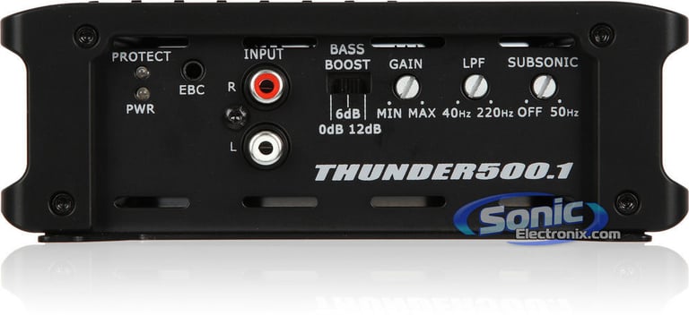 Kicker 48CWR124 COMPR12 12" 500 Watt RMS Car Subwoofer Sub+MTX Amplifier+Amp Kit Image 7