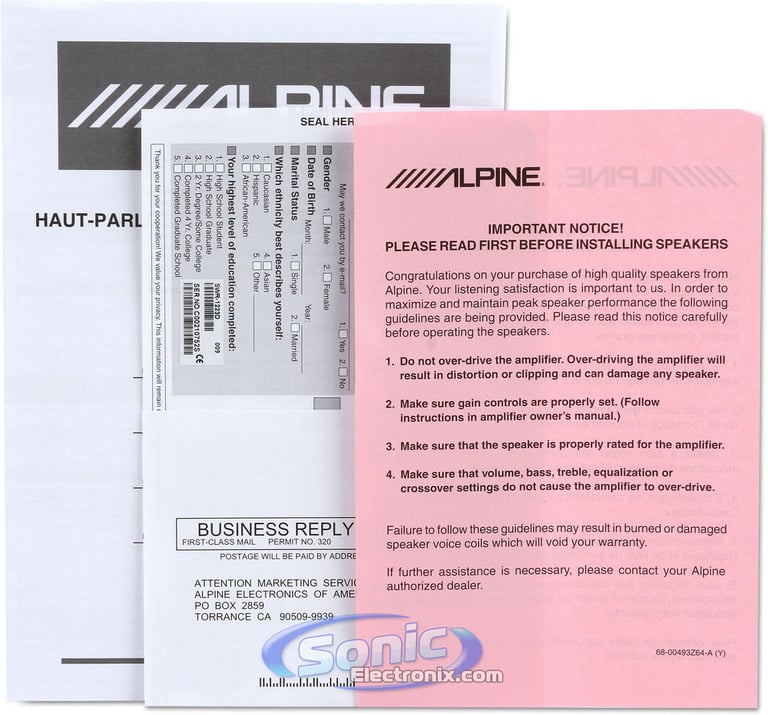 Alpine SWR-1223D Image 6