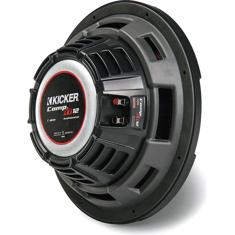 2) Kicker CompRT12 CWRT12-1 2000w 12" Slim Subwoofers+Hifonics Amplifier+Amp Kit Image 19