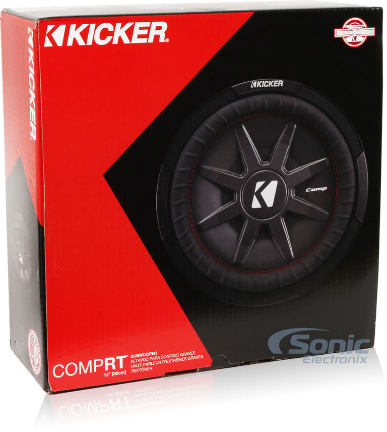 (2) Kicker 43CWRT122 COMPRT12 2000W 12" DVC 2-Ohm Shallow Car Subwoofers Subs Image 15