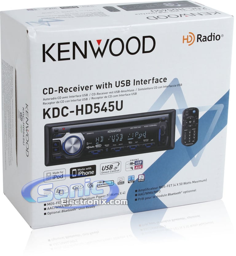 Kenwood KDC-HD545U Image 9