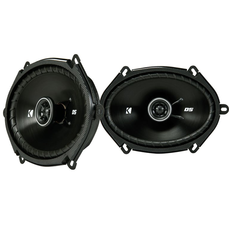 Kicker 6x8" Factory Speaker Replacement Kit+4-Ch Amp For 97-98 Ford Expedition Image 5