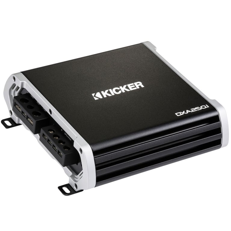 Kicker 43DXA2501 250 Watt RMS Mono Class D Car Amplifier Amp DXA250.1+Headphones Image 4