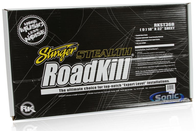 Kicker 43TCWRT102 10" Shallow Car Subwoofer In Slim Sub Box + Sound Dampener Image 15