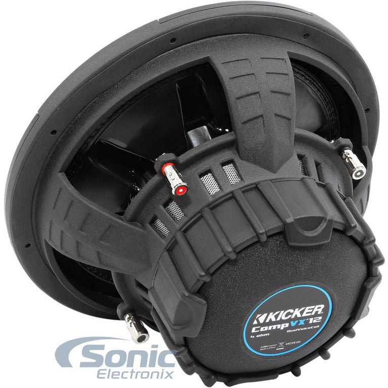 Kicker 44CVX124 Comp VX CVX 12" 1500w Subwoofer+Amplifier+Vented Box+Amp Kit Image 25