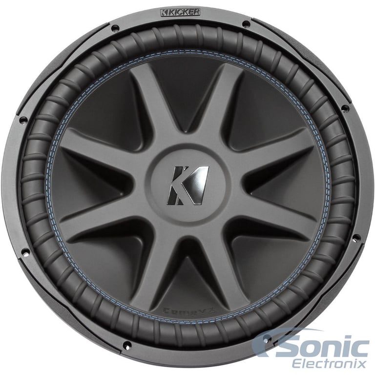 Kicker 44CVX152 15" CVX Comp VX 1000w RMS Car Subwoofer+Sealed Sub Box Enclosure Image 7