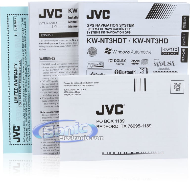 JVC KW-NT3HDT Image 13
