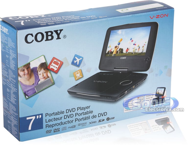 Coby TF-DVD7309 7" LCD Screen Portable DVD Player (TFDVD7309) Image 13