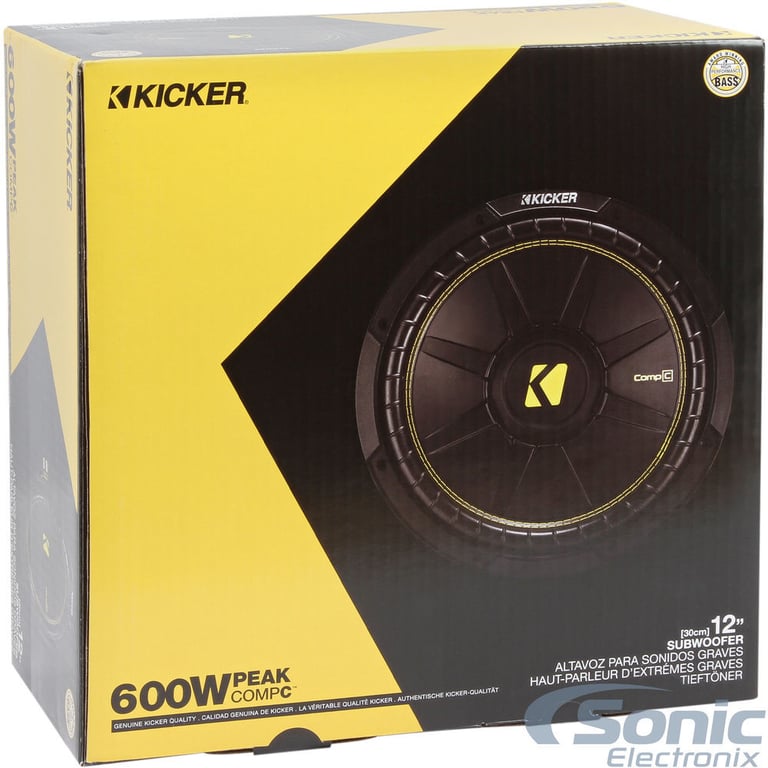(2) Kicker 44CWCS104 CompC 10" 1000 Watt Car Subwoofers + Belva MDFD10 Image 21
