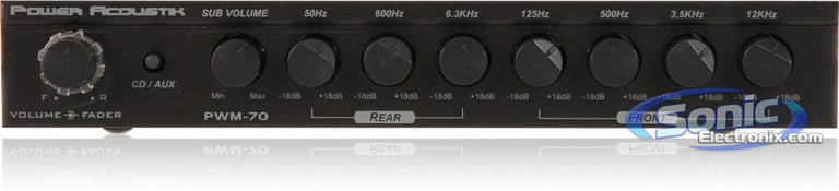 KICKER 44CWCS124 CompC 12" 600 Watt Car Audio Subwoofer Sub+7-Band Equalizer Image 3