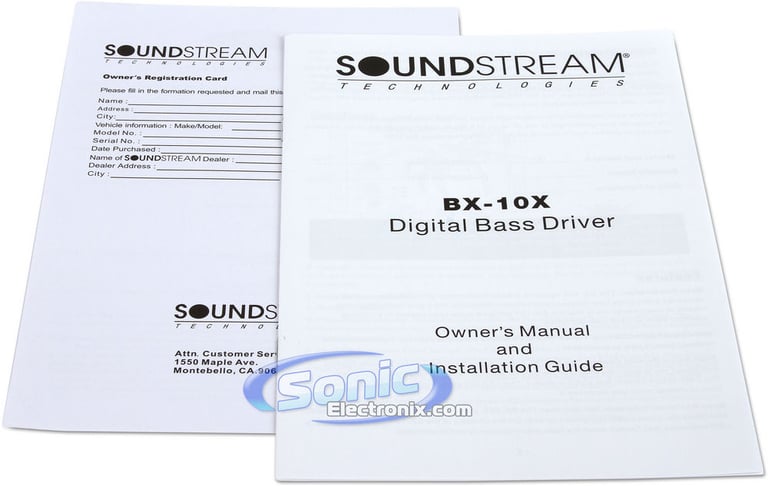 Soundstream BX-10X Image 8