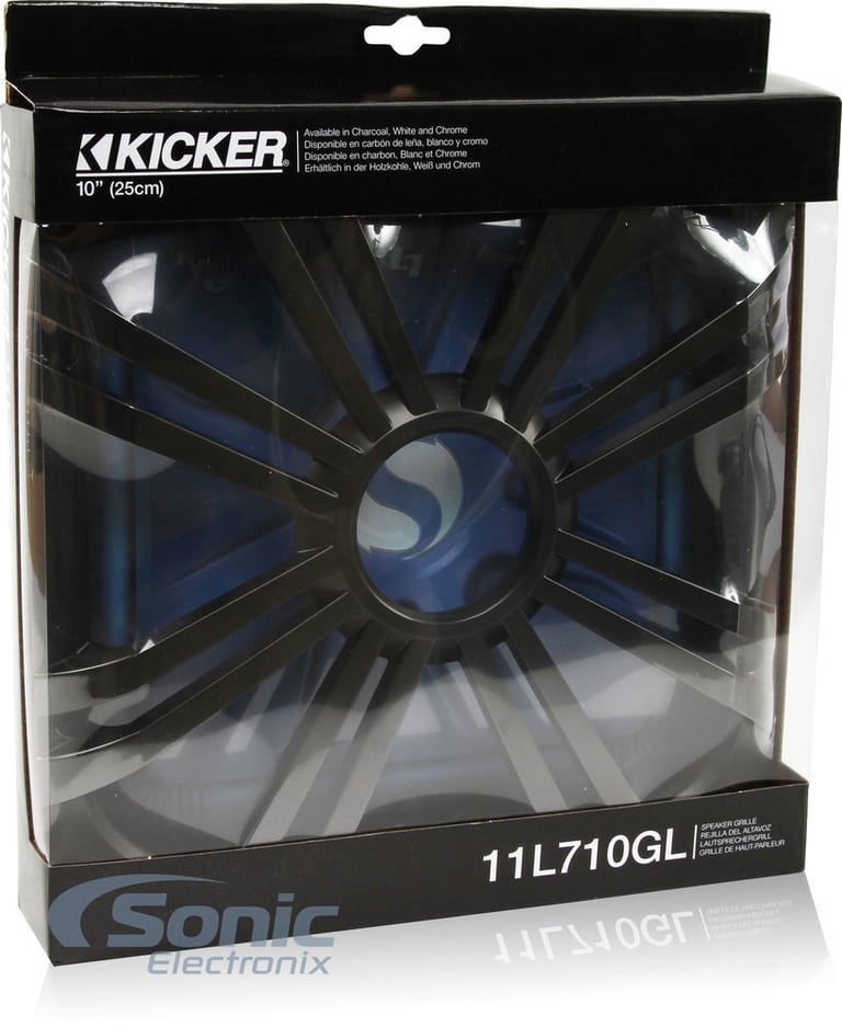 Kicker L7S102 10" 1200 Watt Solobaric L7S Car Subwoofer Solo-Baric+LED Grille Image 15