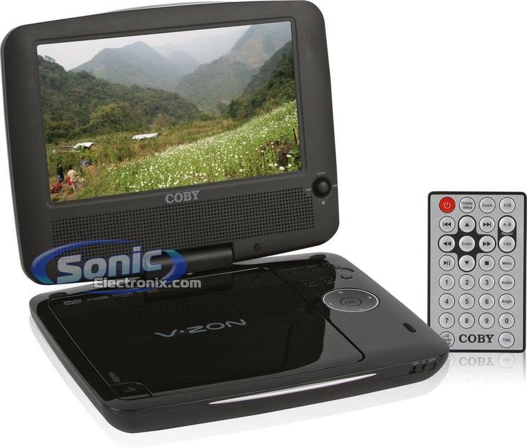 Coby TF-DVD7309 7" LCD Screen Portable DVD Player (TFDVD7309) Image 1