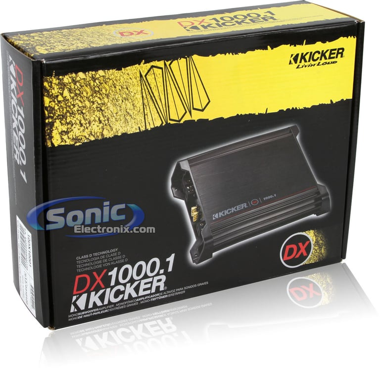 Kicker DX1000.1 (10DX1000.1) Image 9