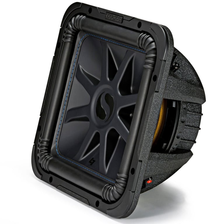 Kicker L7S154 15" Solobaric L7S Car Subwoofer+Vented Box+Mono Amplifier+Amp Kit Image 25