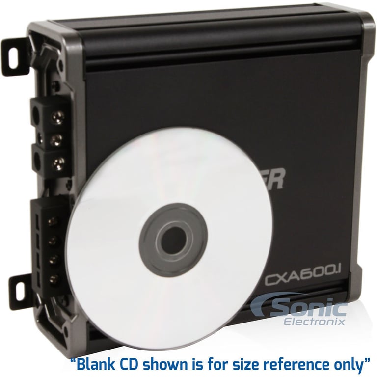 Kicker 44TL7S102 10" 1200w Solo-Baric Loaded Subwoofer+Amplifier+Remote+Amp Kit Image 5