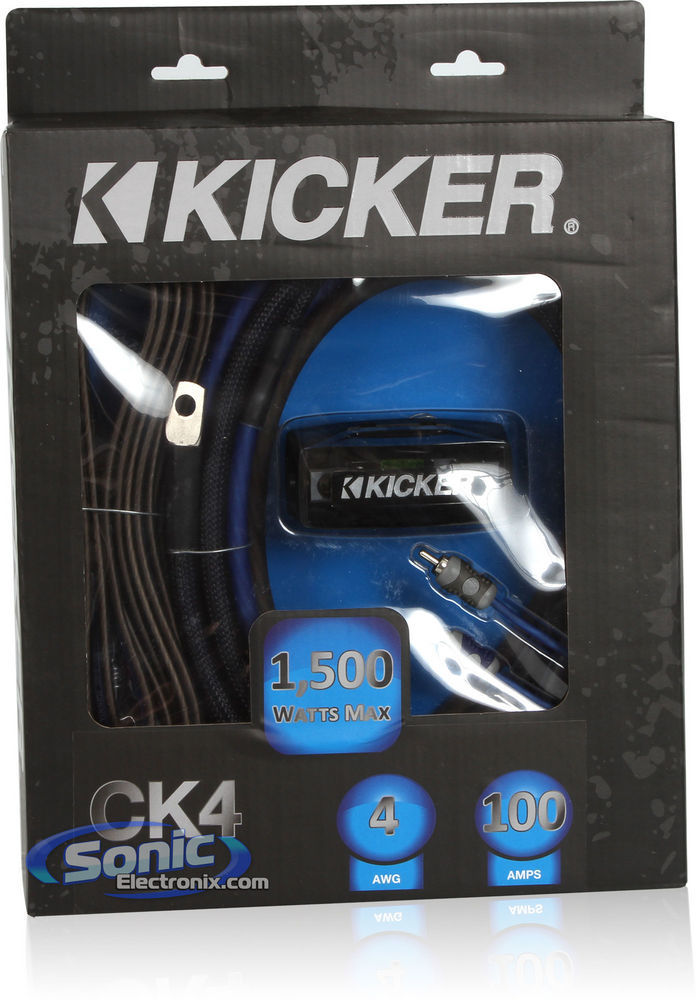 Kicker 44TL7S102 10" 1200w Solo-Baric Loaded Subwoofer+Amplifier+Remote+Amp Kit Image 3