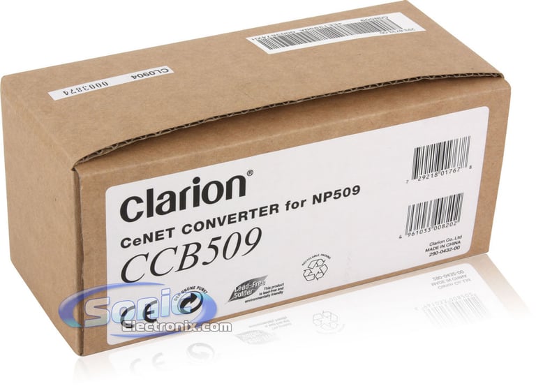 Clarion VZ709 + Clarion NP509 + Clarion CCB509 Package Image 29