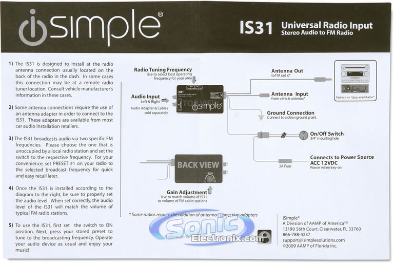 iSimple RadioMod IS31 Image 6