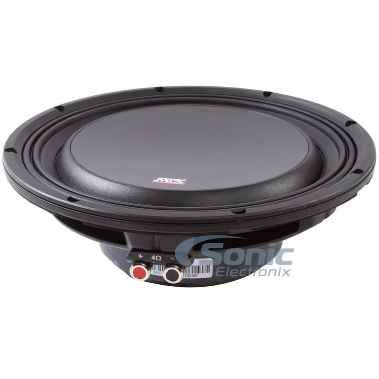 (2) MTX 3510-04S 10" 1200 Watt Shallow Slim Subwoofers Subs+Amplifier+Amp Kit Image 25