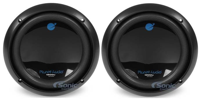2) New Planet Audio AC8D 8" 2400 Watt Car Subwoofer Power Sub Woofer DVC 4 Ohm Image 1